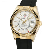 42mm Oysterflex 18k YG White Dial
