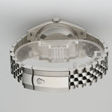 36mm Steel White Roman Dial 18k Fluted Bezel Jubilee 2023