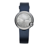 30mm Ladies Diamond Bezel Steel Silver Dial 2023