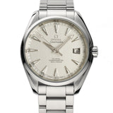 41mm Aqua Terra 150mm Steel Silver Tuxedo Dial
