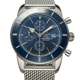 46mm Heritage Chrono Steel Blue Dial 2017
