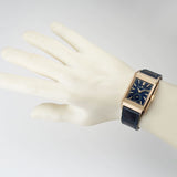 28mm Tribute Duoface 18kRG Blue Dial (Copy)