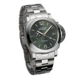 40mm Quaranta BiTempo Steel Green Dial