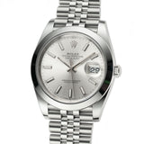 41mm Steel Silver Index Dial Jubilee 2025