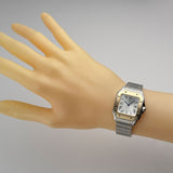 27mm Small Model Steel and Yellow Gold Silver Dial (Copy)