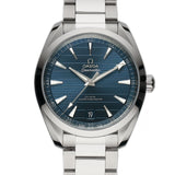 41mm Aqua Terra 150M Steel Blue Dial