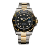 41mm Steel and 18k YG Black Dial 2024