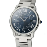 42mm Ronde Solo Blue Dial Auto Cartier Serviced