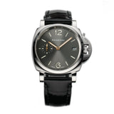 38mm Due Steel Anthracite Grey Sandwich Dial