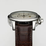 43mm 1461 Chronograph Steel Silver Dial