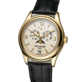 39mm Annual Calendar Moon 18k YG Cream Dial