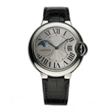 37mm Moonphase Steel Silver Dial Auto 2021