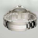 36mm Auto Turquoise Dial Steel Bracelet