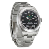 40mm Steel Black Dial Rolex Serviced