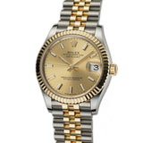 31mm Steel And 18k YG Champagne Index Dial Jubilee