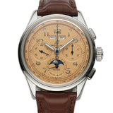 42mm B25 Datora Complete Caldendar Chrono Salmon Dial