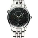 39mm Master Geographic Black Dial JLC Serviced
