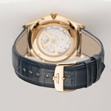 39mm Master Ultra Thin Moon 18k RG Blue Dial