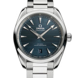 38mm Aqua Terra Steel Blue Teak Dial 2023