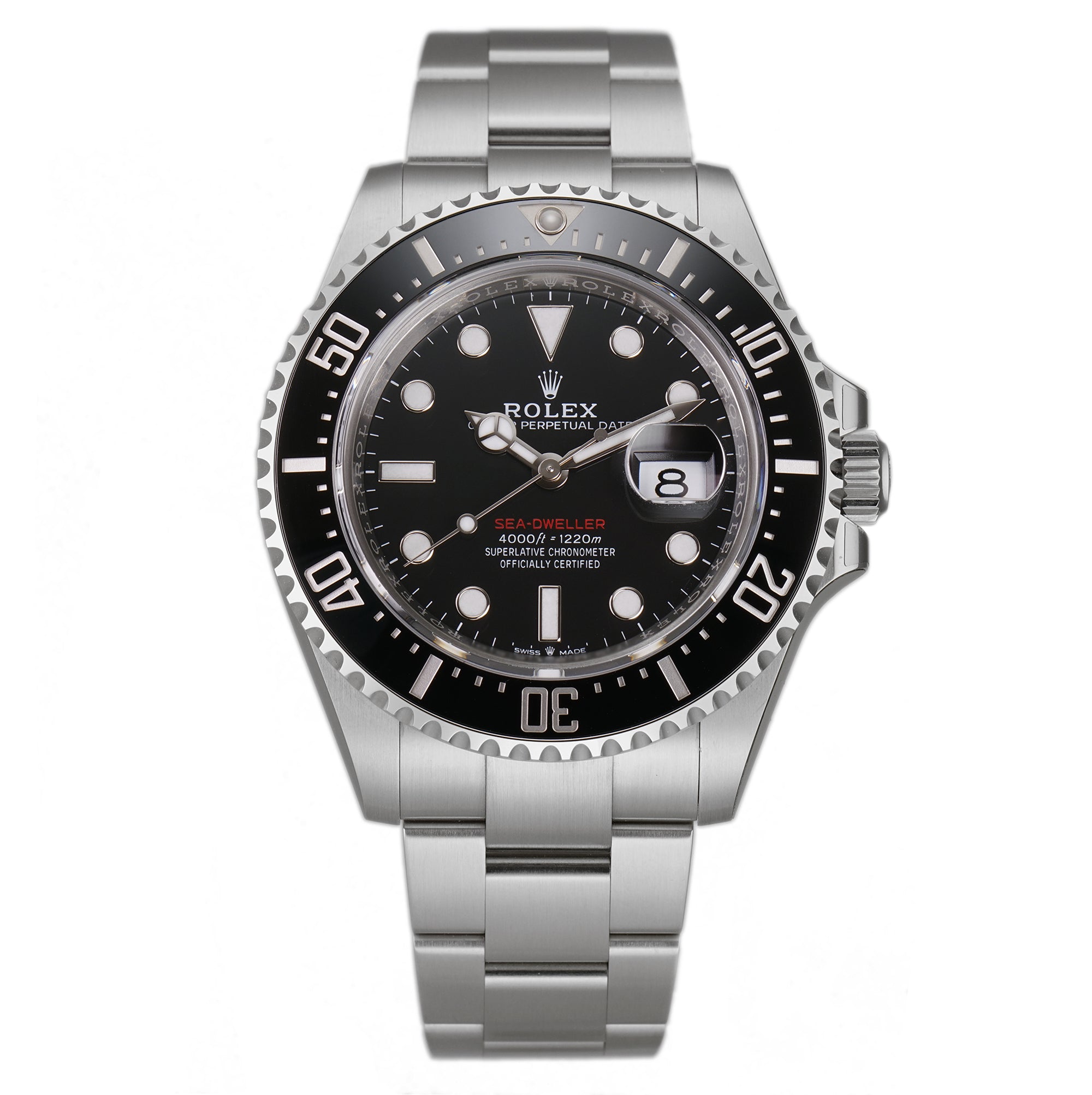 Rolex Sea-Dweller 4000ft Red Writing Dial Cyclops 43mm