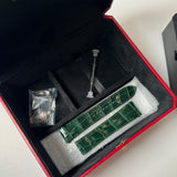 40mm Large Green Dial Stainless Steel Bracelet