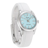 31mm No-Date Tiffany Blue Dial With RubberB