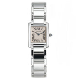 20mm Vintage Ladies Tank Francaise 18k White Gold Quartz Box and Papers 2000