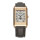 30mm Grande Reverso Calendar 18k RG JLC Serviced