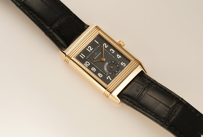 30mm Grande Reverso 976 18k Rose Gold Exhibition Case Back Full Set 2010