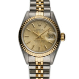 26mm Vintage Steel and 18k YG Champagne Dial