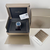 44mm Chronograph World Time Titanium Blue Dial 2022