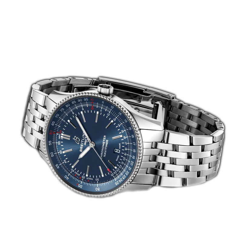 41mm Automatic Blue Dial Stainless Steel Bracelet