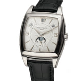 39mm Calendario 18k WG Silver Dial Patek Serviced 2025