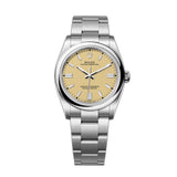 36mm No-Date Stainless Steel Beige Index Dial