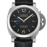 40mm Quaranta Steel Black Sandwich Dial