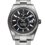42mm Steel Black Dial Oyster Bracelet