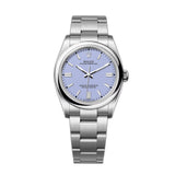 36mm No-Date Stainless Steel Lavender Index Dial