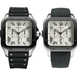 43mm XL Chrono Steel ADLC Bezel 2023