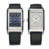 28mm Tribute Duoface Night & Day Blue Dial JLC Serviced