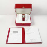 30mm Tank Anglaise 18k RG Diamond Bezel Auto
