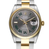 36mm Steel & Yellow Gold Wimbledon Dial Fluted Bezel Oyster Bracelet