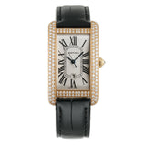 27mm Large Tank Americaine 18k RG Diamonds Auto 2012