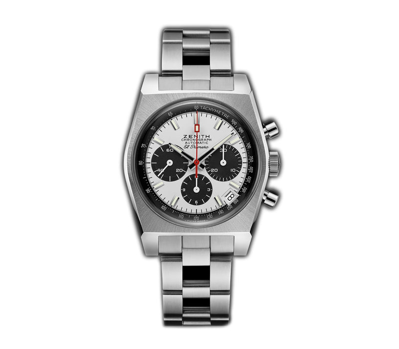 37mm Revival El Primero Panda Dial Stainless Steel Bracelet