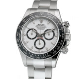 40mm Steel Ceramic Bezel White Panda Dial Caliber 4131