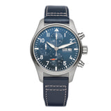 41mm Chronograph Steel Blue Dial