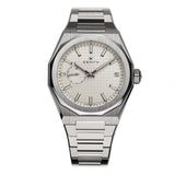 41mm Skyline Steel Silver Dial