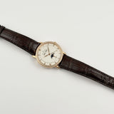 38mm Complete Calendar 18k RG Diamond Bezel