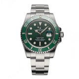 40mm Hulk Steel Green Dial Ceramic Bezel Full Set 2010