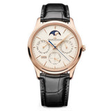39mm Master Ultra Thin Perpetual Calendar 18kRG Beige Dial