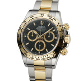 40mm Steel and 18k YG Black Dial